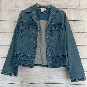 Real Comfort by Chadwicks jean jacket, size 8